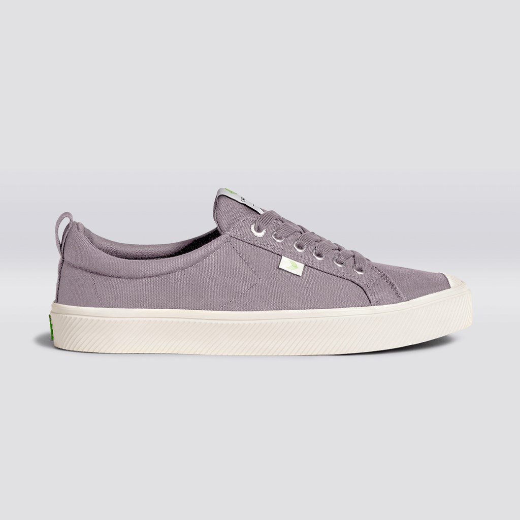 OCA LOW Cariuma Low Top Tela Vegan Grise Homme | JDM-7957489